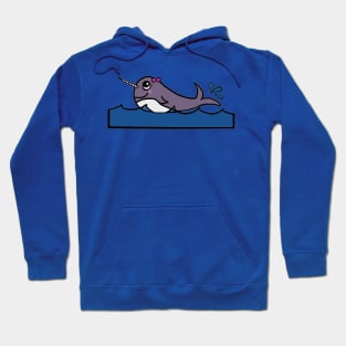 Baby Girl Narwhal Hoodie